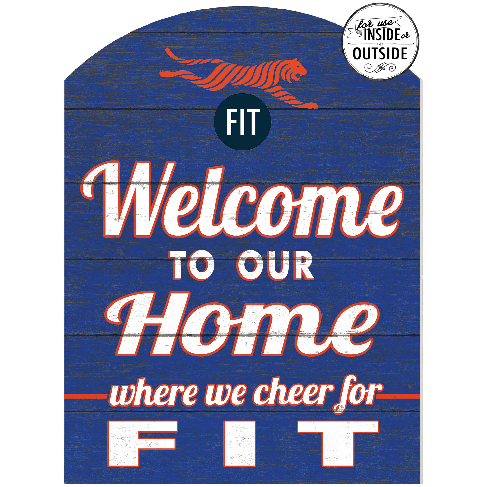 SUNY Fashion Institute of Technology Tigers 16'' x 22'' Indoor/Outdoor Marquee Sign