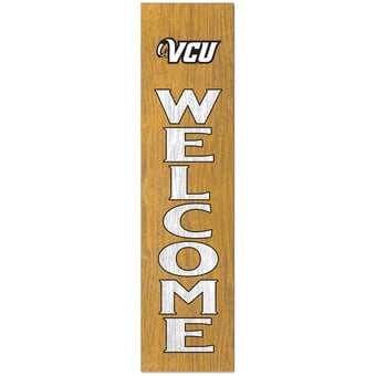 VCU Rams 12'' x 48'' Outdoor Leaner Welcome Sign