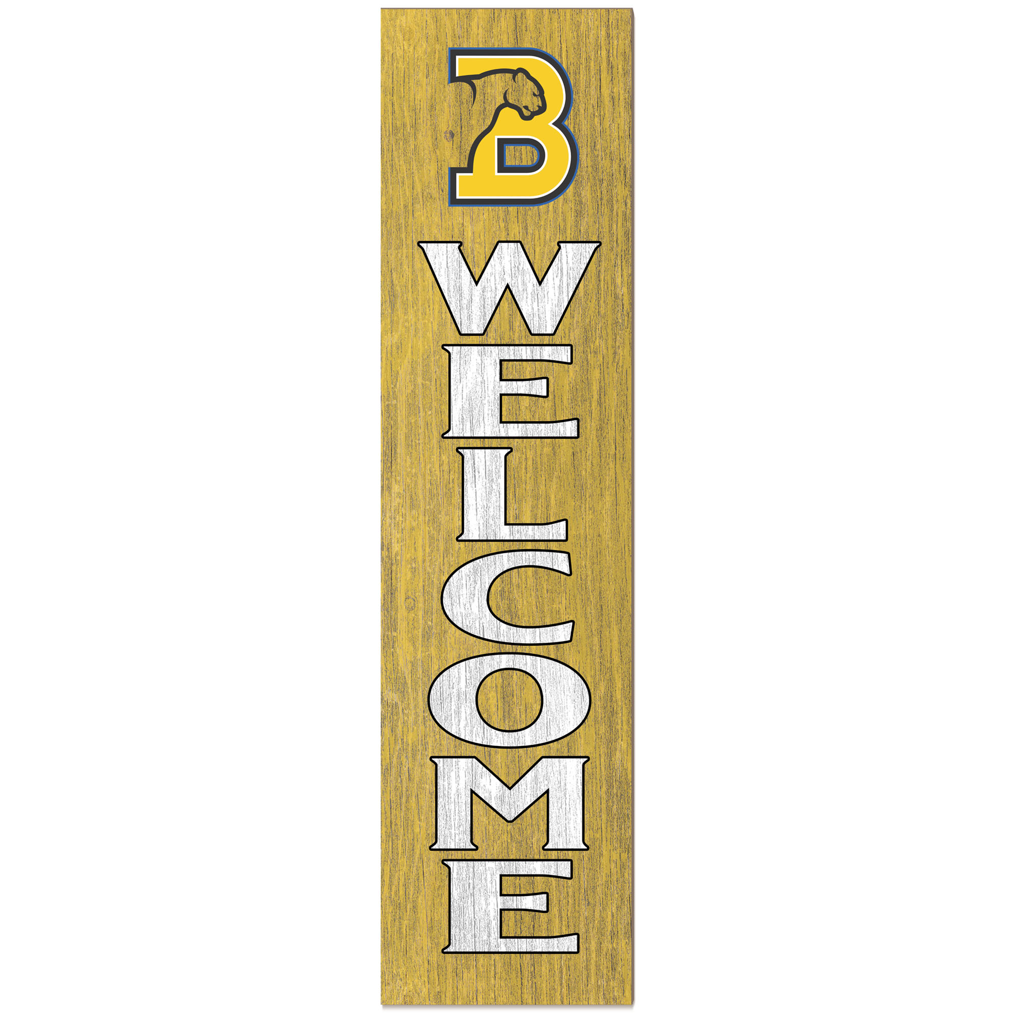 Birmingham-Southern Panthers 12'' x 48'' Outdoor Leaner Welcome Sign