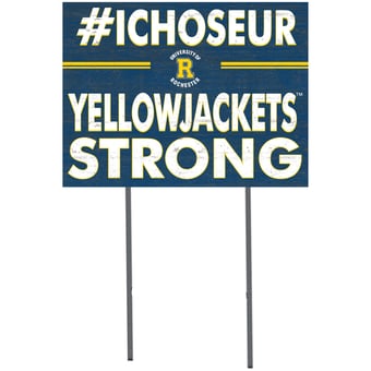 Rochester Yellow Jackets 18'' x 24'' I Chose Lawn Sign