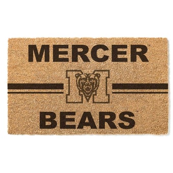 Mercer Bears 18" x 30" Team Logo Doormat