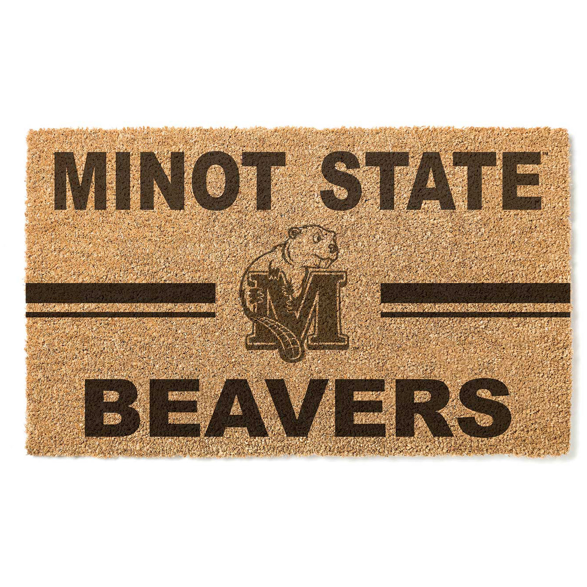 Minot State Beavers 18" x 30" Team Logo Doormat