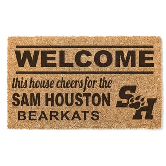 Sam Houston State Bearkats 18" x 30" Welcome Doormat