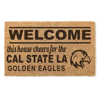 Cal State L.A. Golden Eagles 18" x 30" Welcome Doormat