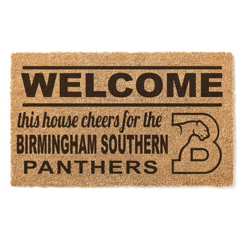 Birmingham-Southern Panthers 18" x 30" Welcome Doormat