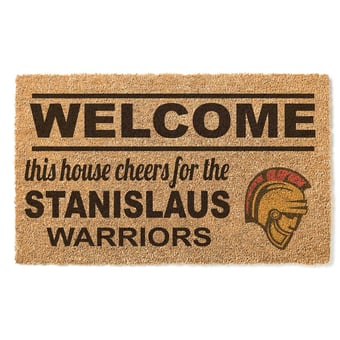 Cal State Stanislaus Warriors 18" x 30" Welcome Doormat