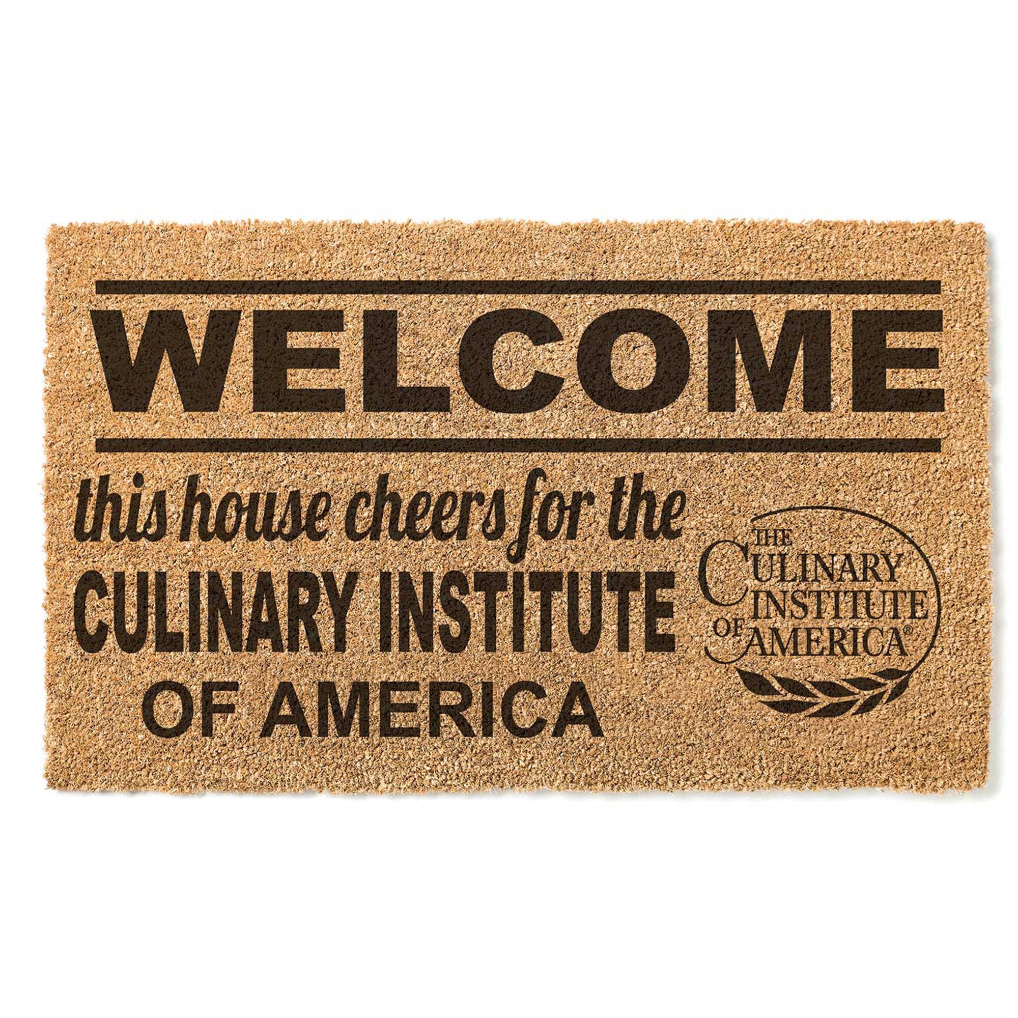Culinary Institute of America Steels 18" x 30" Welcome Doormat