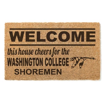 Washington College Shoremen 18" x 30" Welcome Doormat