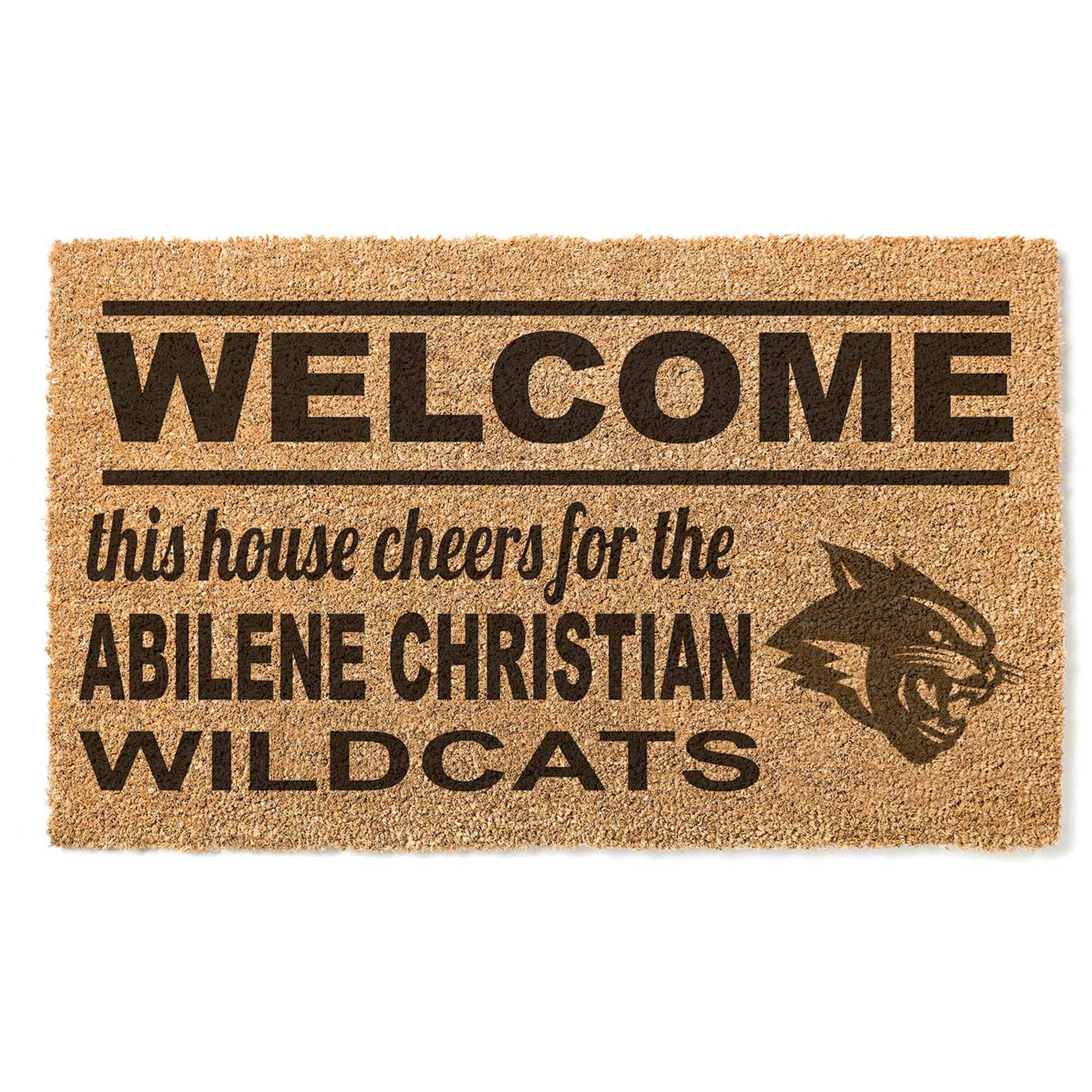 Abilene Christian University Wildcats 18" x 30" Welcome Doormat
