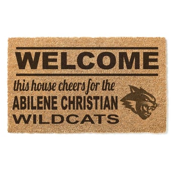 Abilene Christian University Wildcats 18" x 30" Welcome Doormat