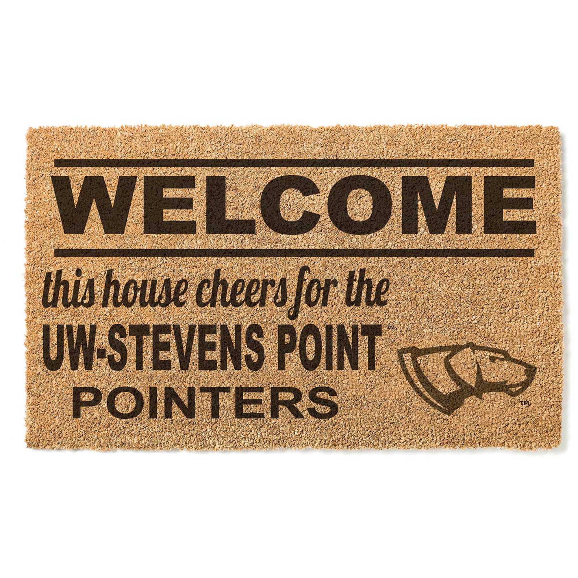 Wisconsin-Stevens Point Pointers 18" x 30" Welcome Doormat