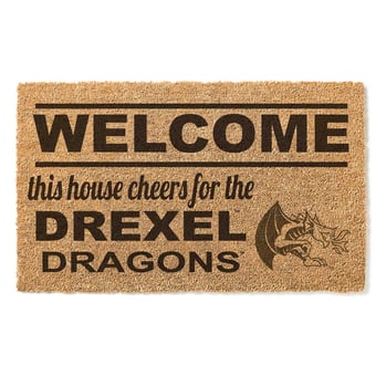 Drexel Dragons 18" x 30" Welcome Doormat