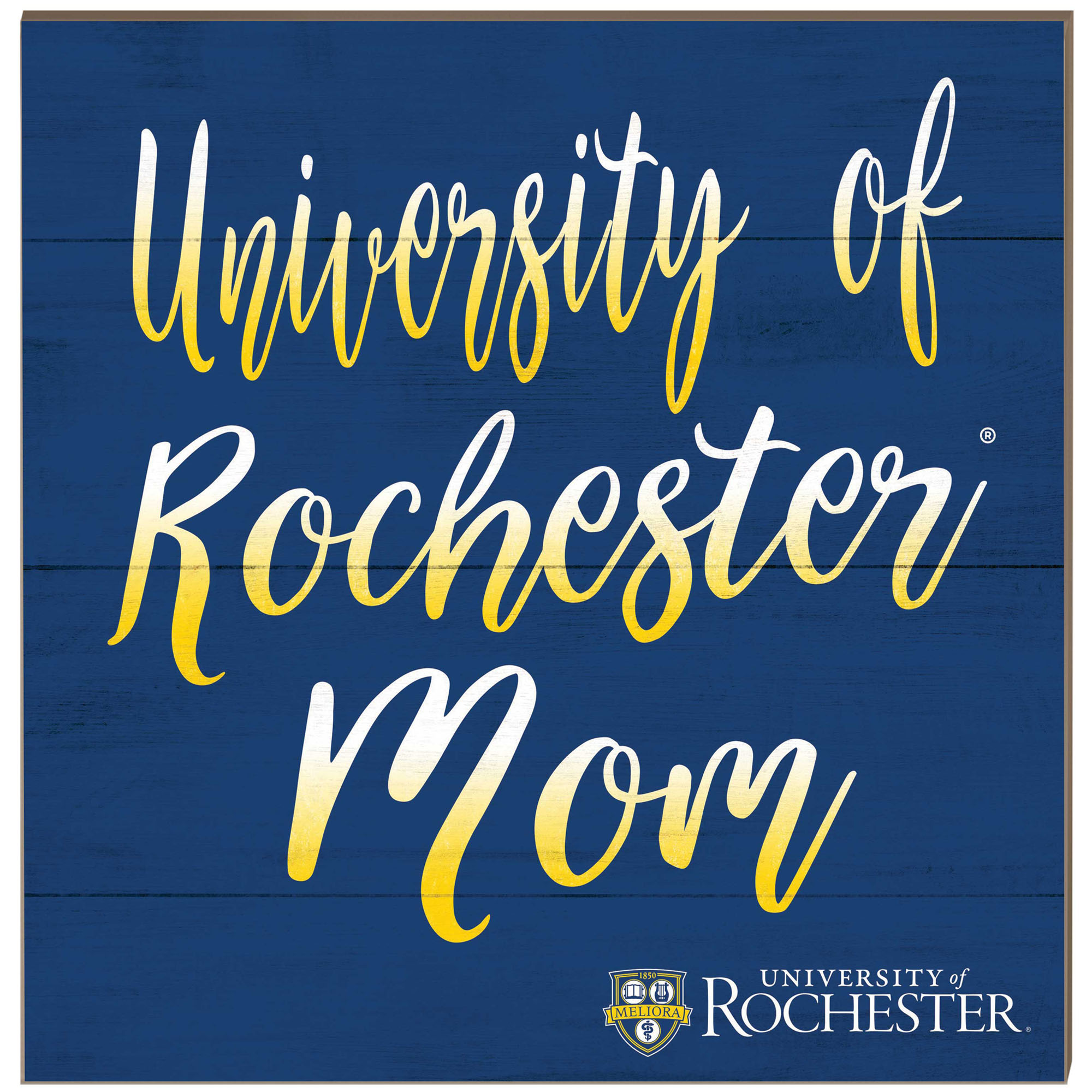 Rochester Yellow Jackets 10'' x 10'' Team Mom Plaque