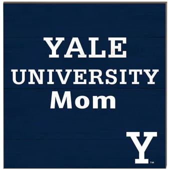 Yale Bulldogs 10'' x 10'' Team Mom Plaque