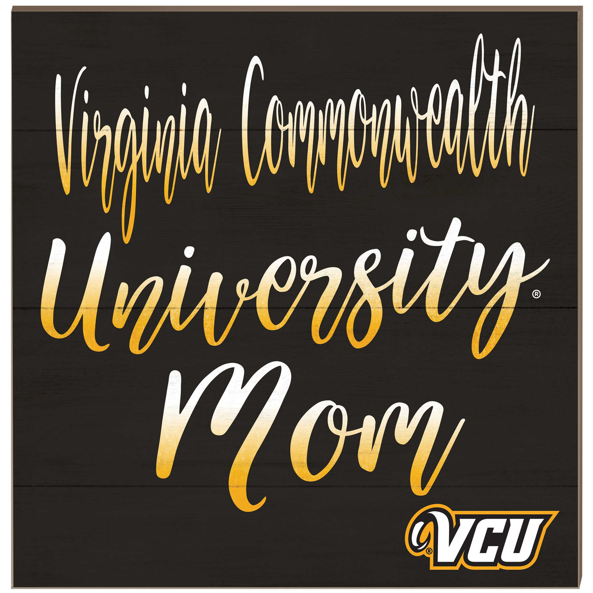 VCU Rams 10'' x 10'' Team Mom Plaque