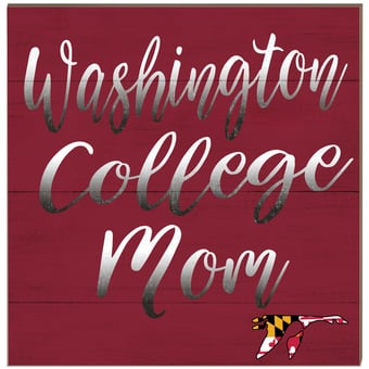 Washington College Shoremen 10'' x 10'' Team Mom Plaque