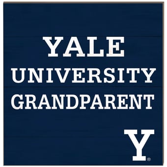 Yale Bulldogs 10'' x 10'' Grandparent Plaque