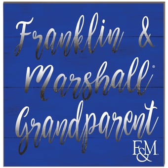 Franklin & Marshall Diplomats 10'' x 10'' Grandparent Plaque