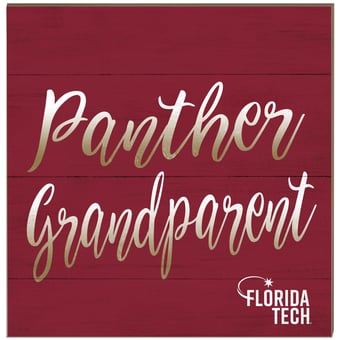 Florida Tech Panthers 10'' x 10'' Grandparent Plaque