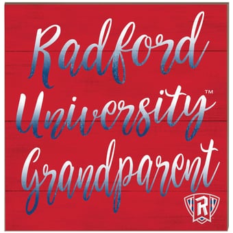 Radford Highlanders 10'' x 10'' Grandparent Plaque