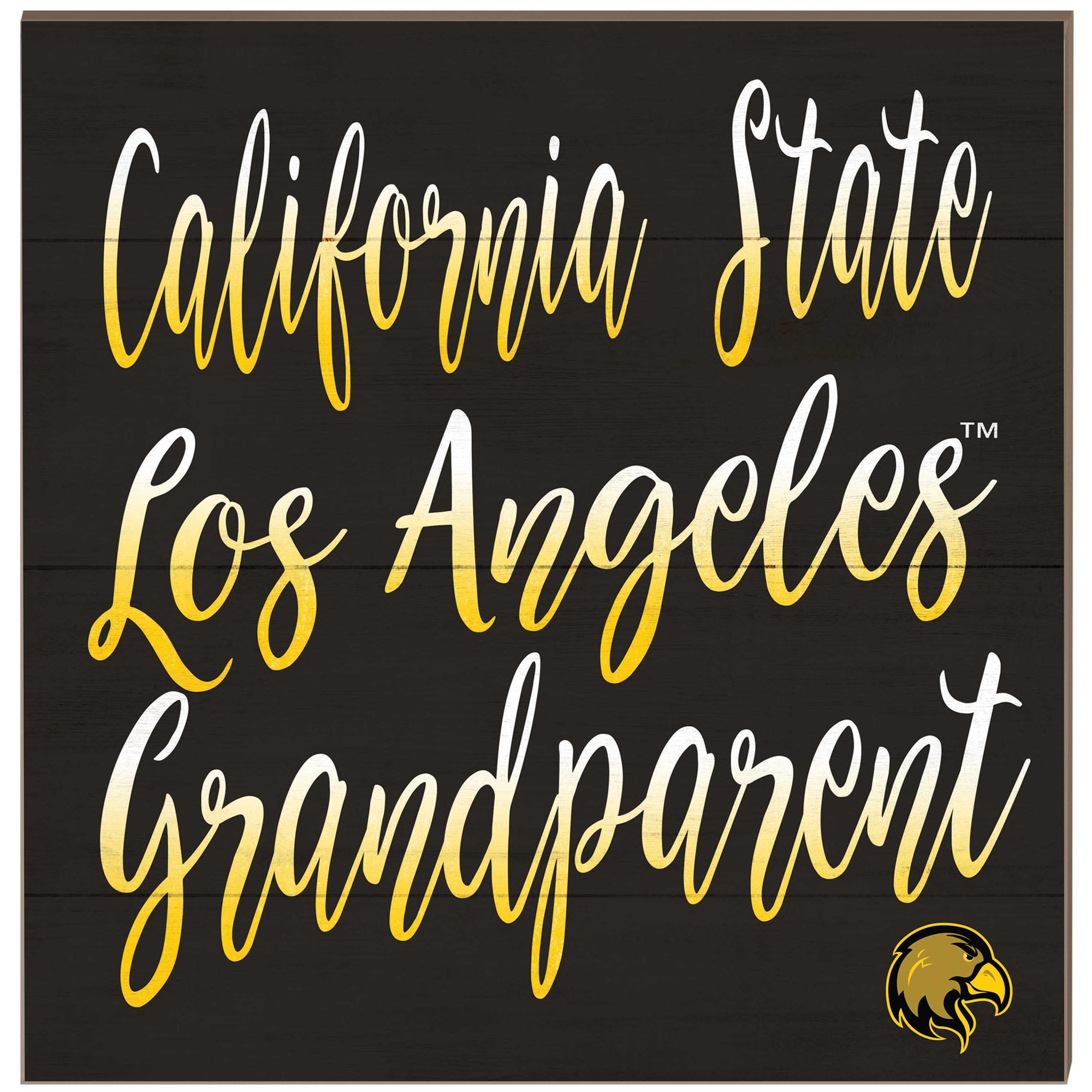 Cal State L.A. Golden Eagles 10'' x 10'' Grandparent Plaque