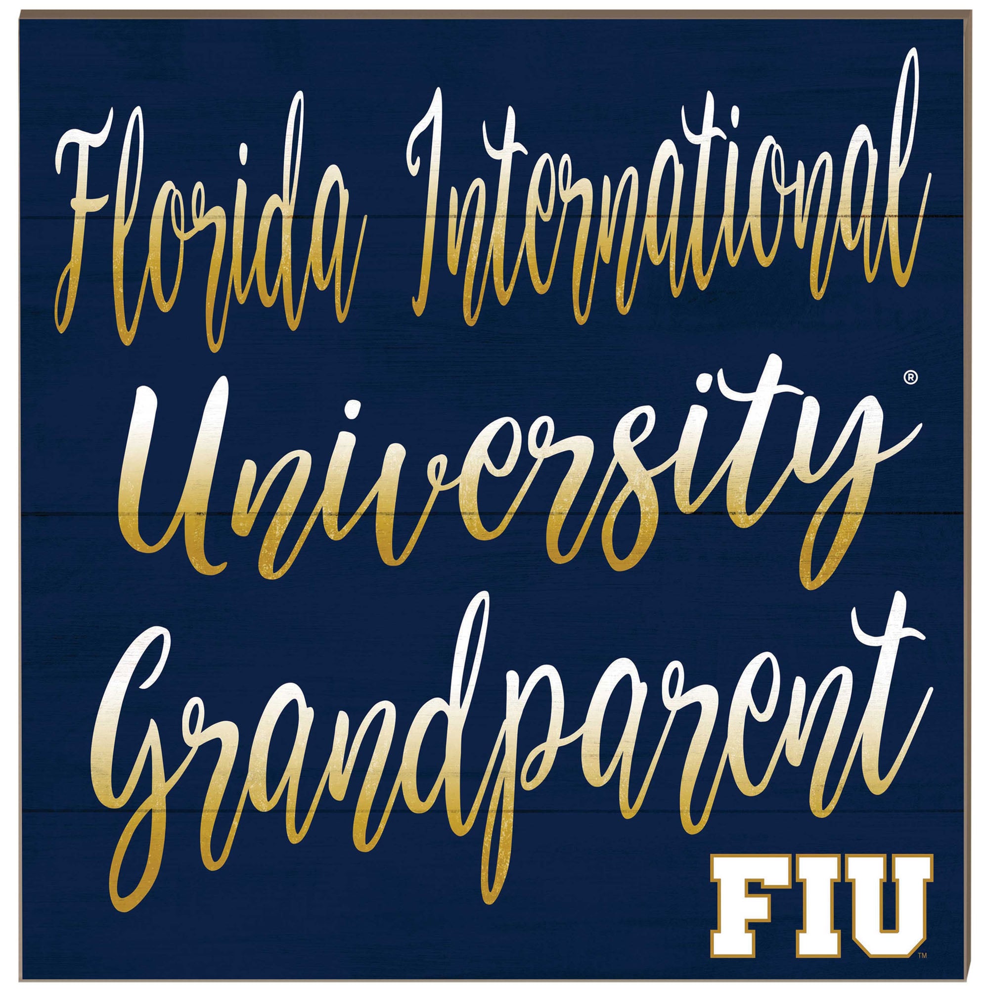 FIU Panthers 10'' x 10'' Grandparent Plaque