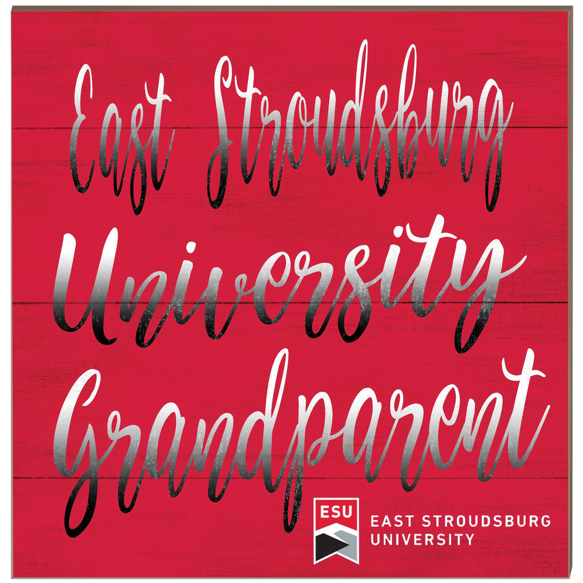 East Stroudsburg Warriors 10'' x 10'' Grandparent Plaque