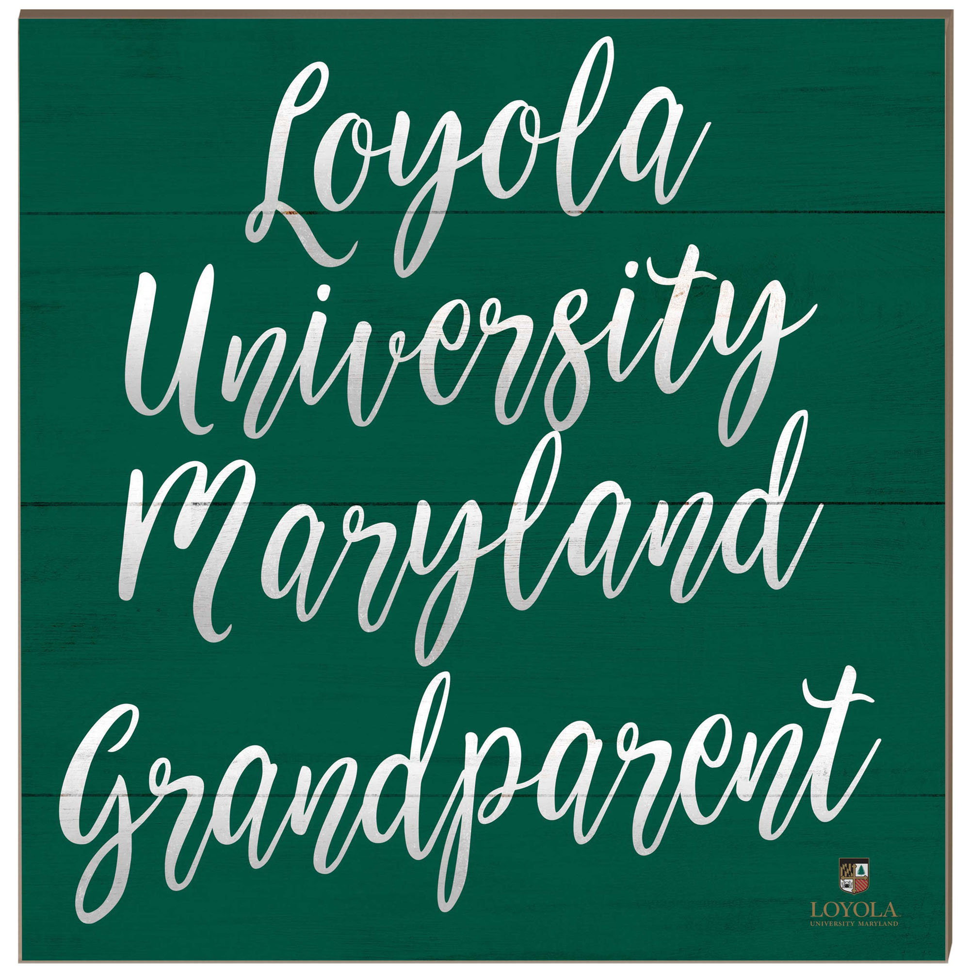 Loyola Greyhounds 10'' x 10'' Grandparent Plaque