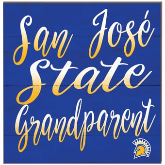 San Jose State Spartans 10'' x 10'' Grandparent Plaque