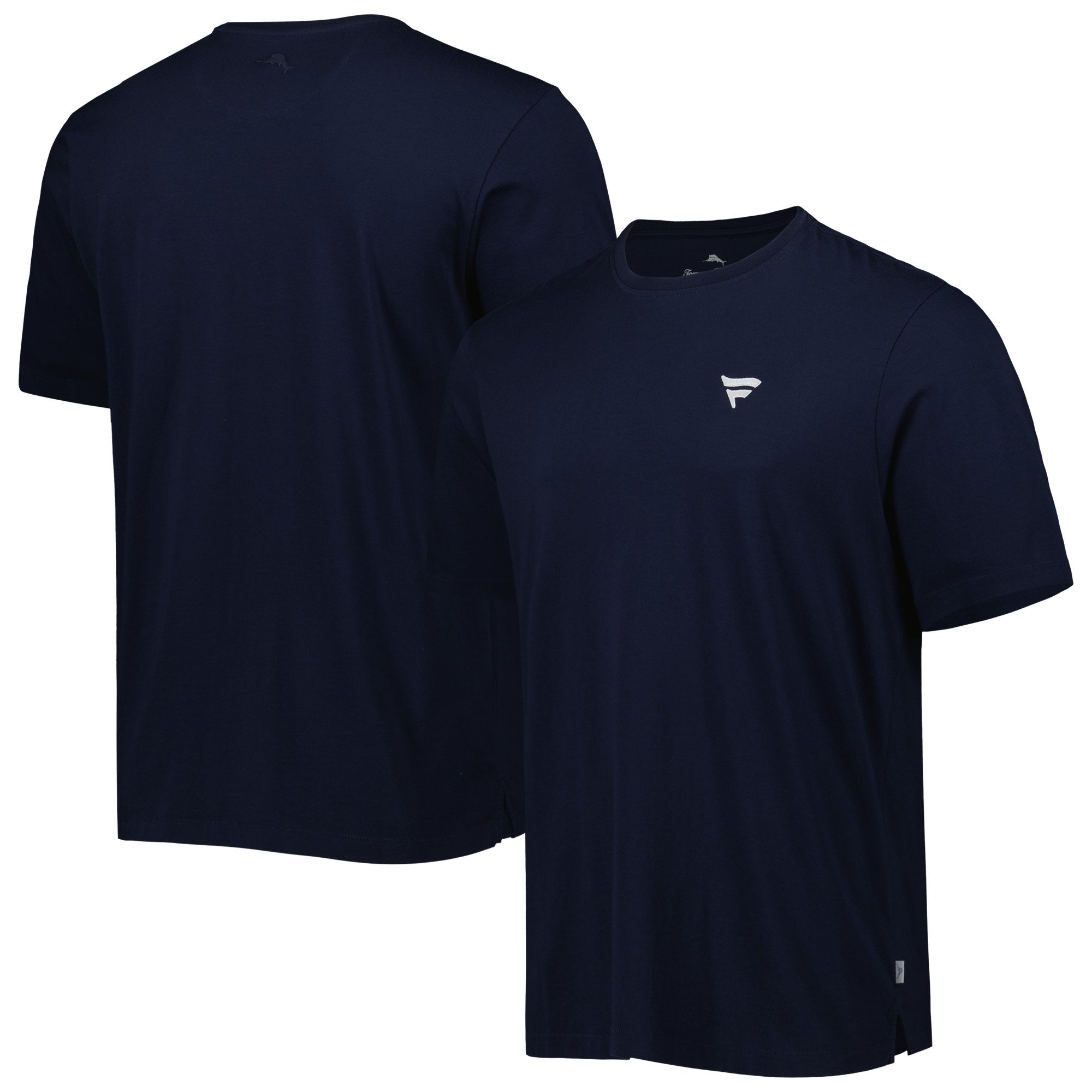 T-shirt da uomo Tommy Bahama Blue Fanatics Corporate Bali Skyline