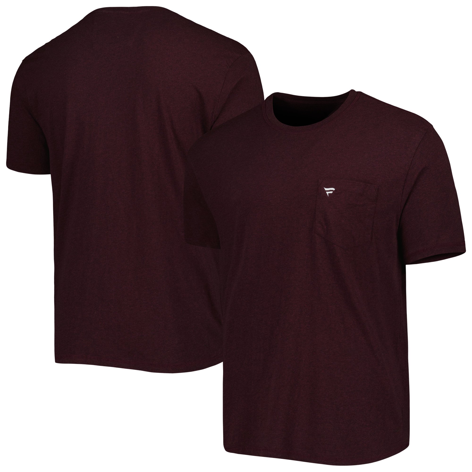 T-shirt aziendale Tyler di Johnnie-O Heather Maroon Fanatics da uomo