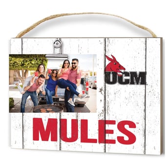 Central Missouri Mules 8'' x 10'' Weathered Clip It Frame