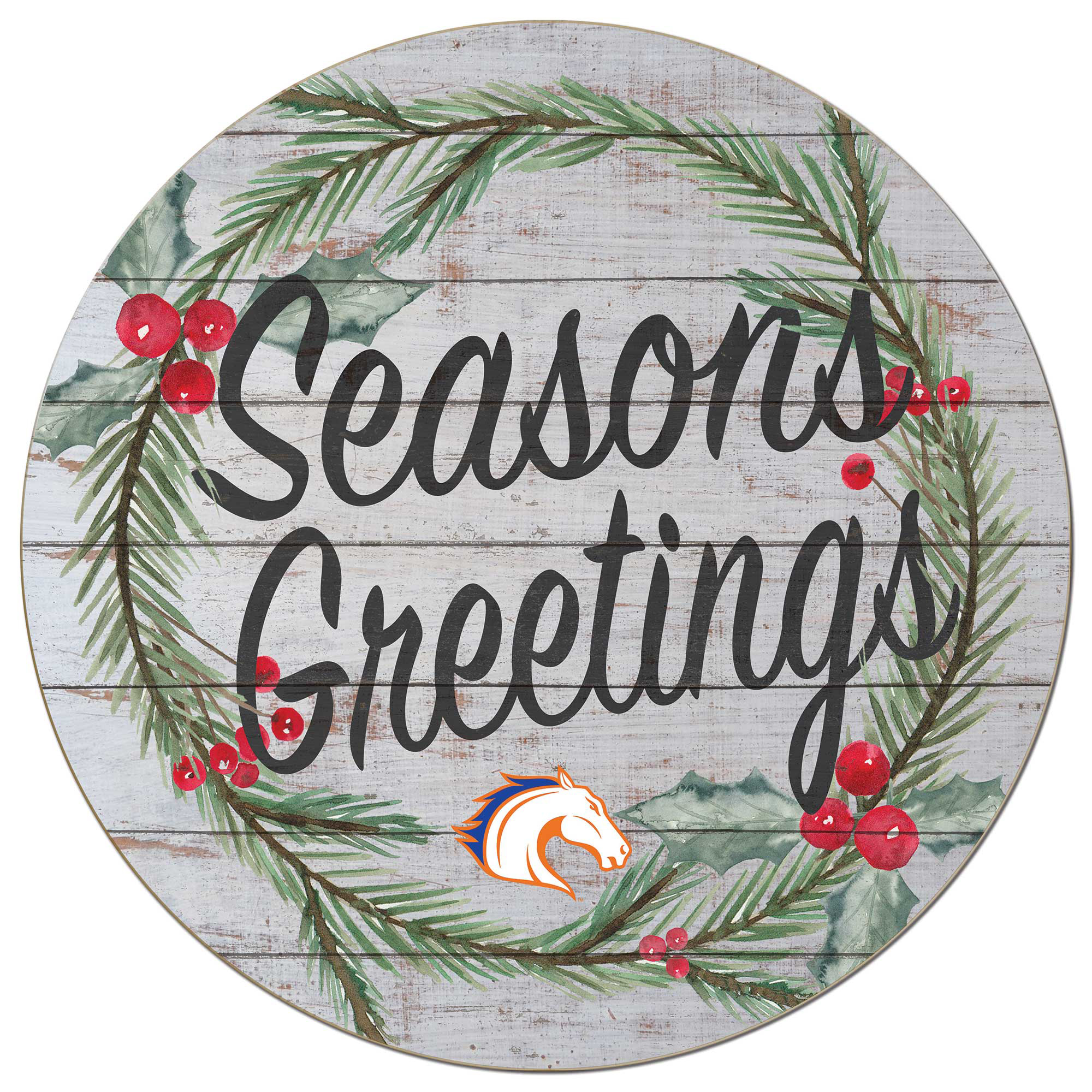 UT Arlington Mavericks 20'' x 20'' Season's Greetings Circle