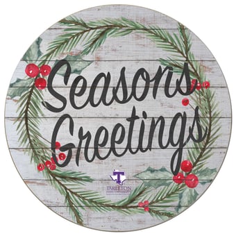 Tarleton State Texans 20'' x 20'' Season's Greetings Circle
