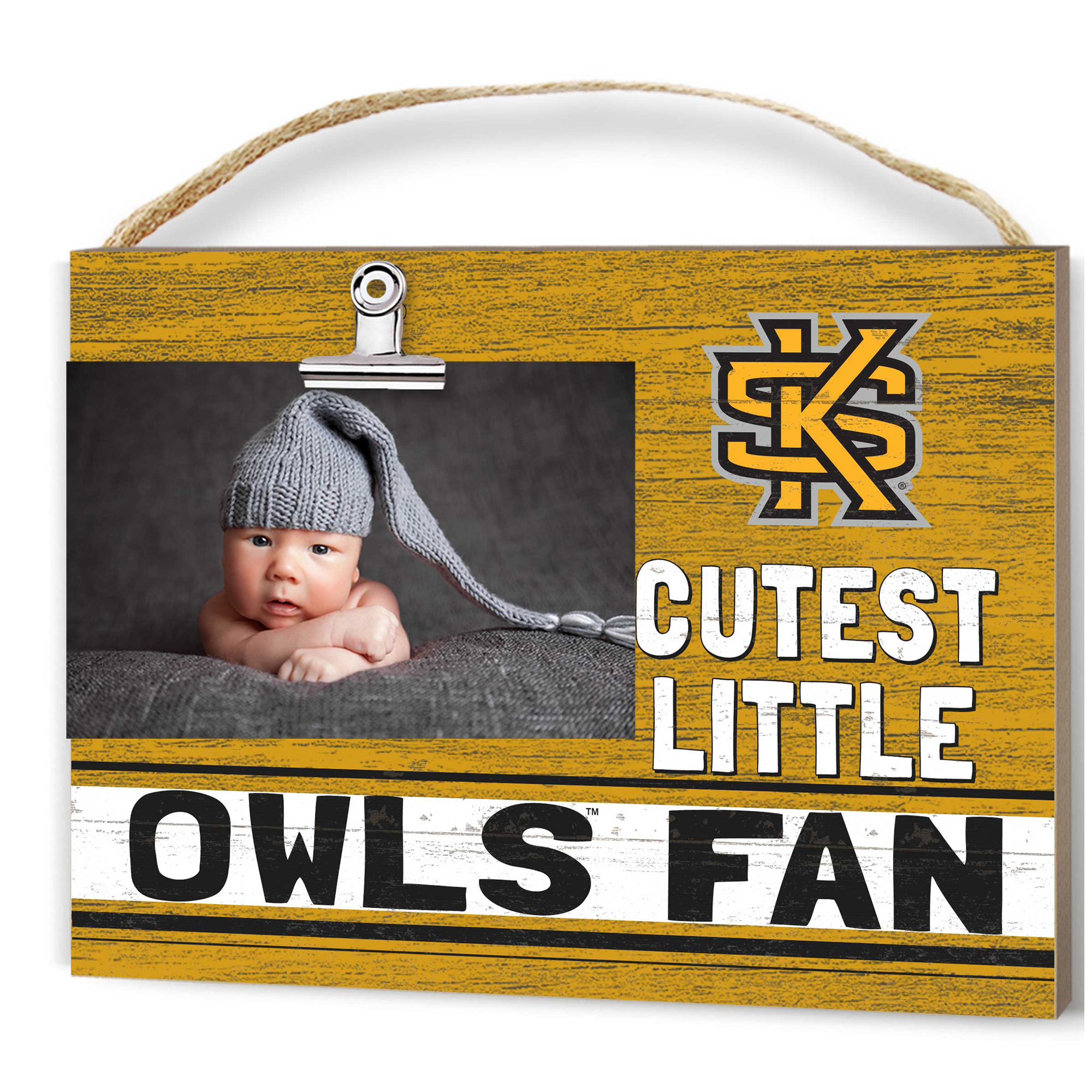 Kennesaw State Owls 8'' x 10'' Cutest Little Fan Team Logo Clip Photo Frame