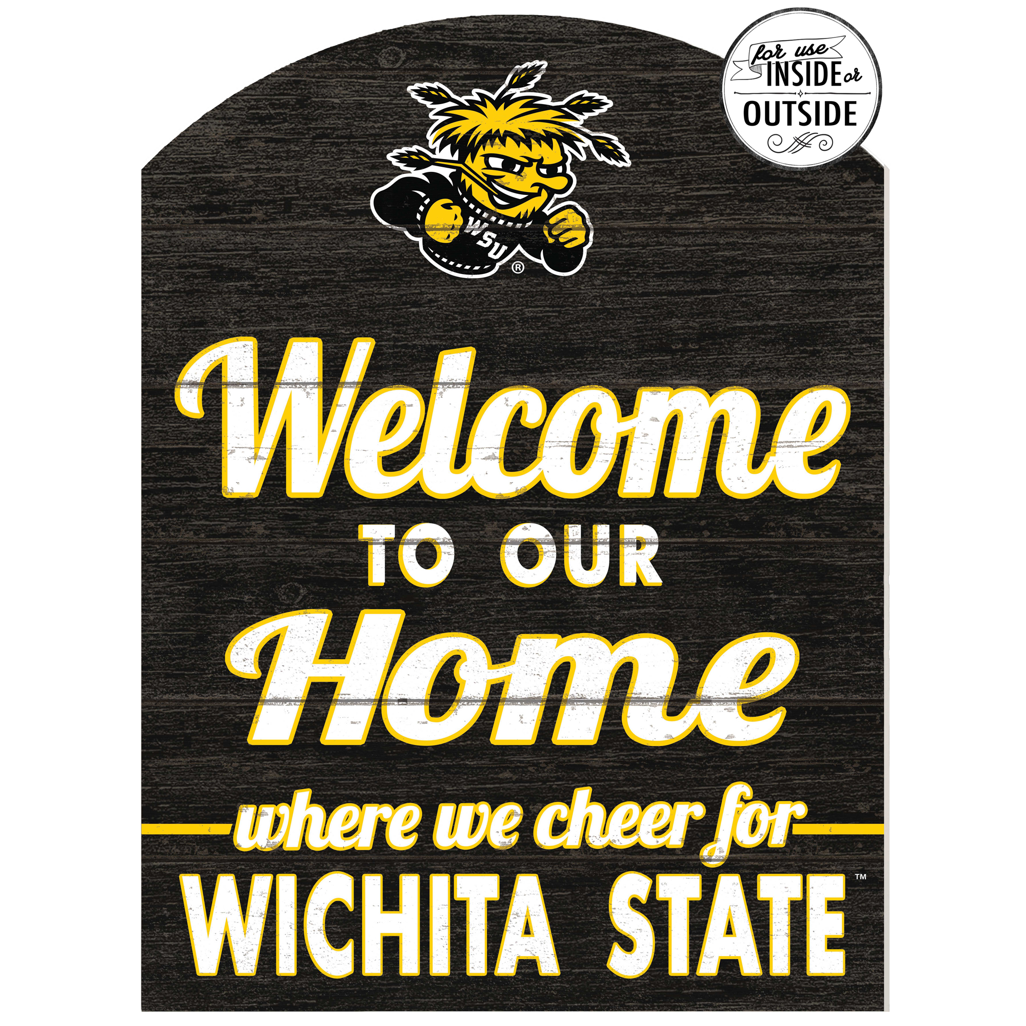 Wichita State Shockers 16'' x 22'' Indoor/Outdoor Marquee Sign