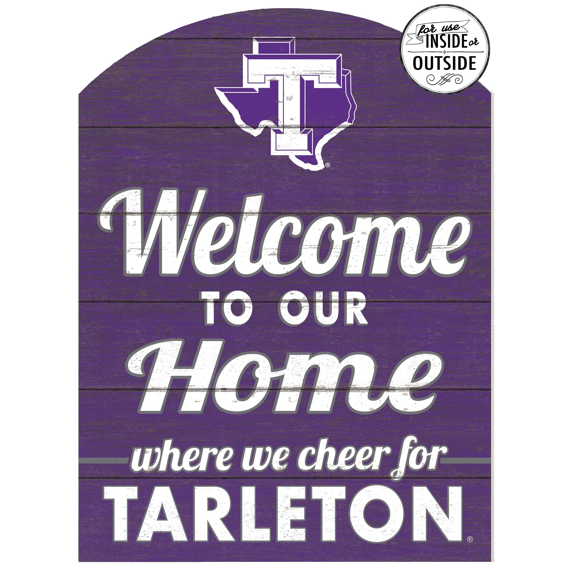 Tarleton State Texans 16'' x 22'' Indoor/Outdoor Marquee Sign