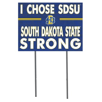 South Dakota State Jackrabbits 18'' x 24'' I Chose Lawn Sign