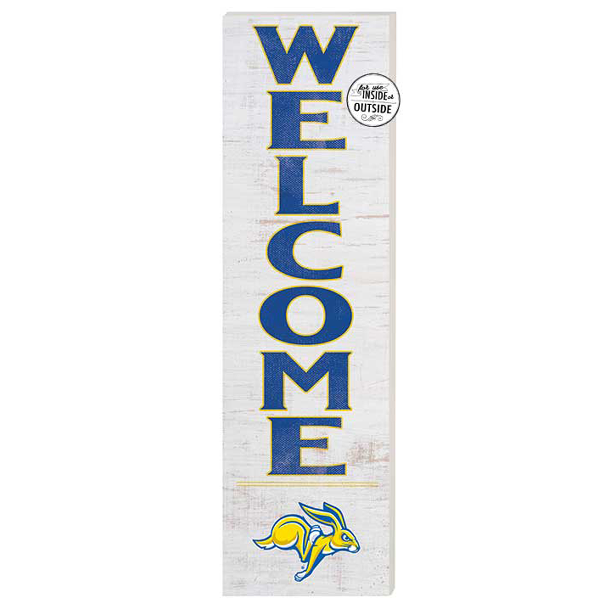 South Dakota State Jackrabbits 10'' x 35'' Indoor/Outdoor Welcome Sign