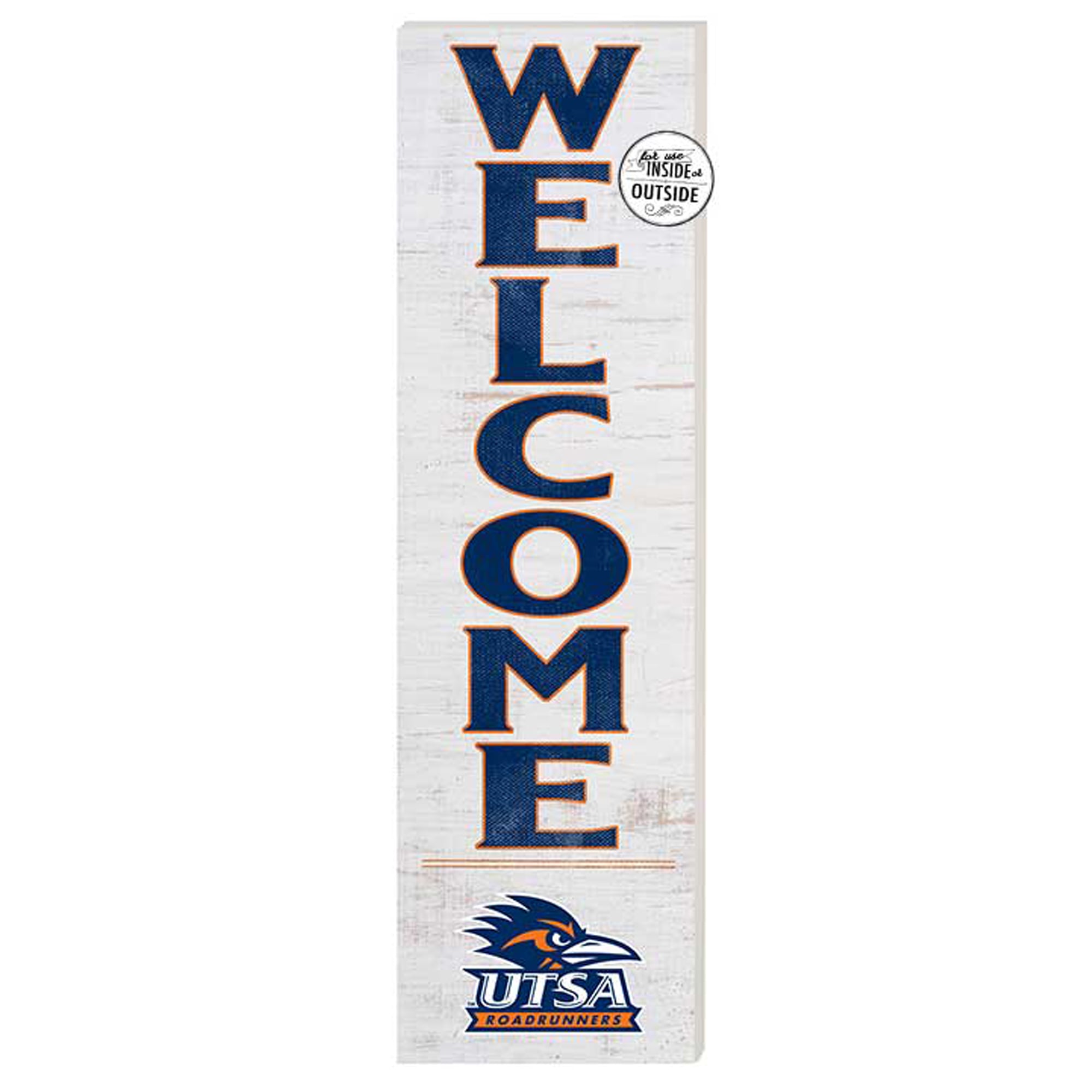 UTSA Roadrunners 10'' x 35'' Indoor/Outdoor Welcome Sign