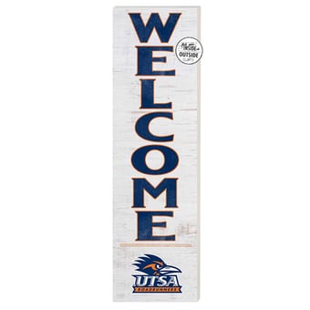 UTSA Roadrunners 10'' x 35'' Indoor/Outdoor Welcome Sign