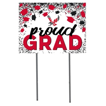 Eastern Washington Eagles 18'' x 24'' Grad Yard Sign