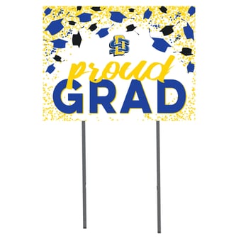 South Dakota State Jackrabbits 18'' x 24'' Grad Yard Sign