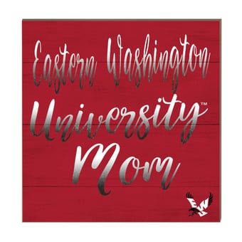 Eastern Washington Eagles 10'' x 10'' Mom Plaque