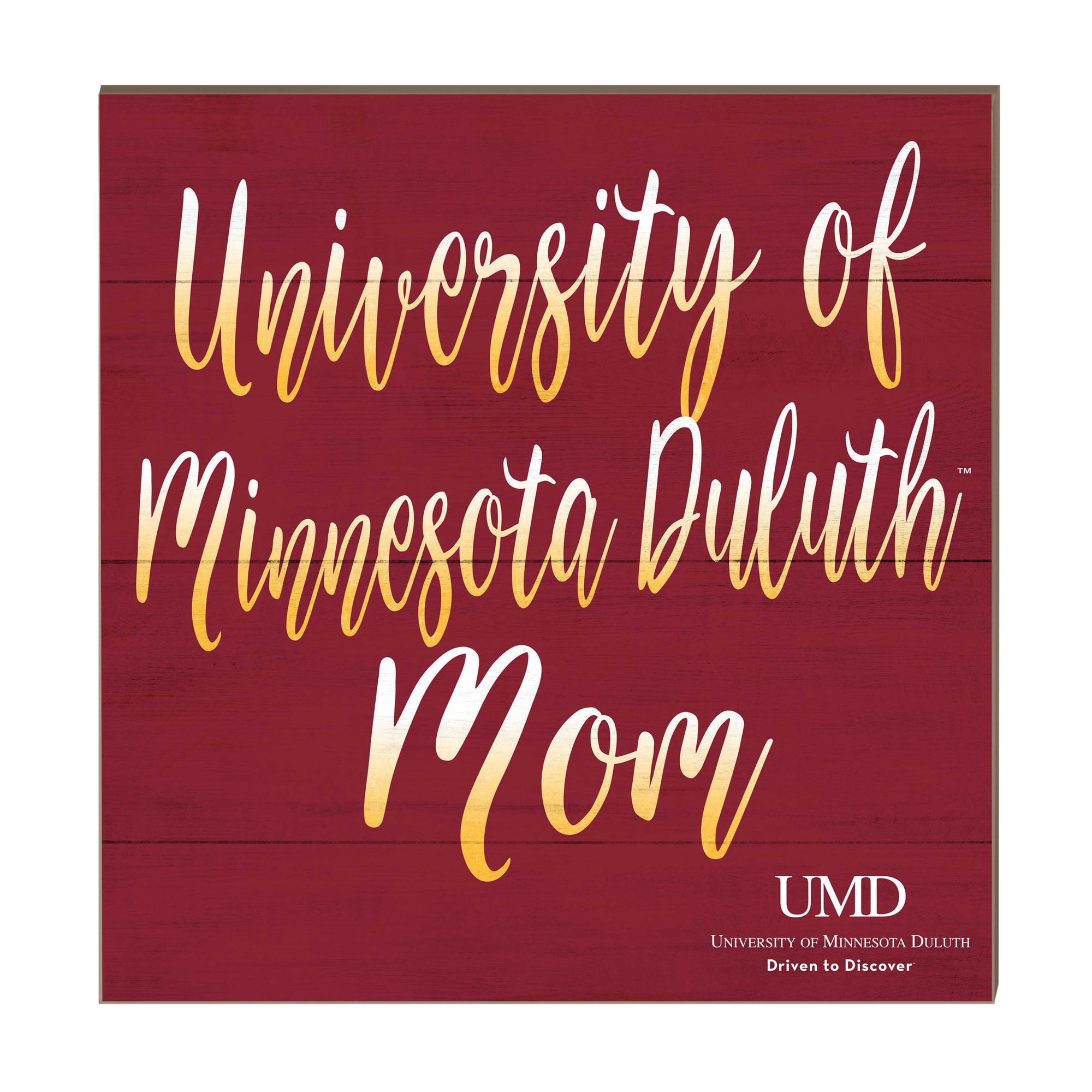 Minnesota Duluth Bulldogs 10'' x 10'' Mom Plaque