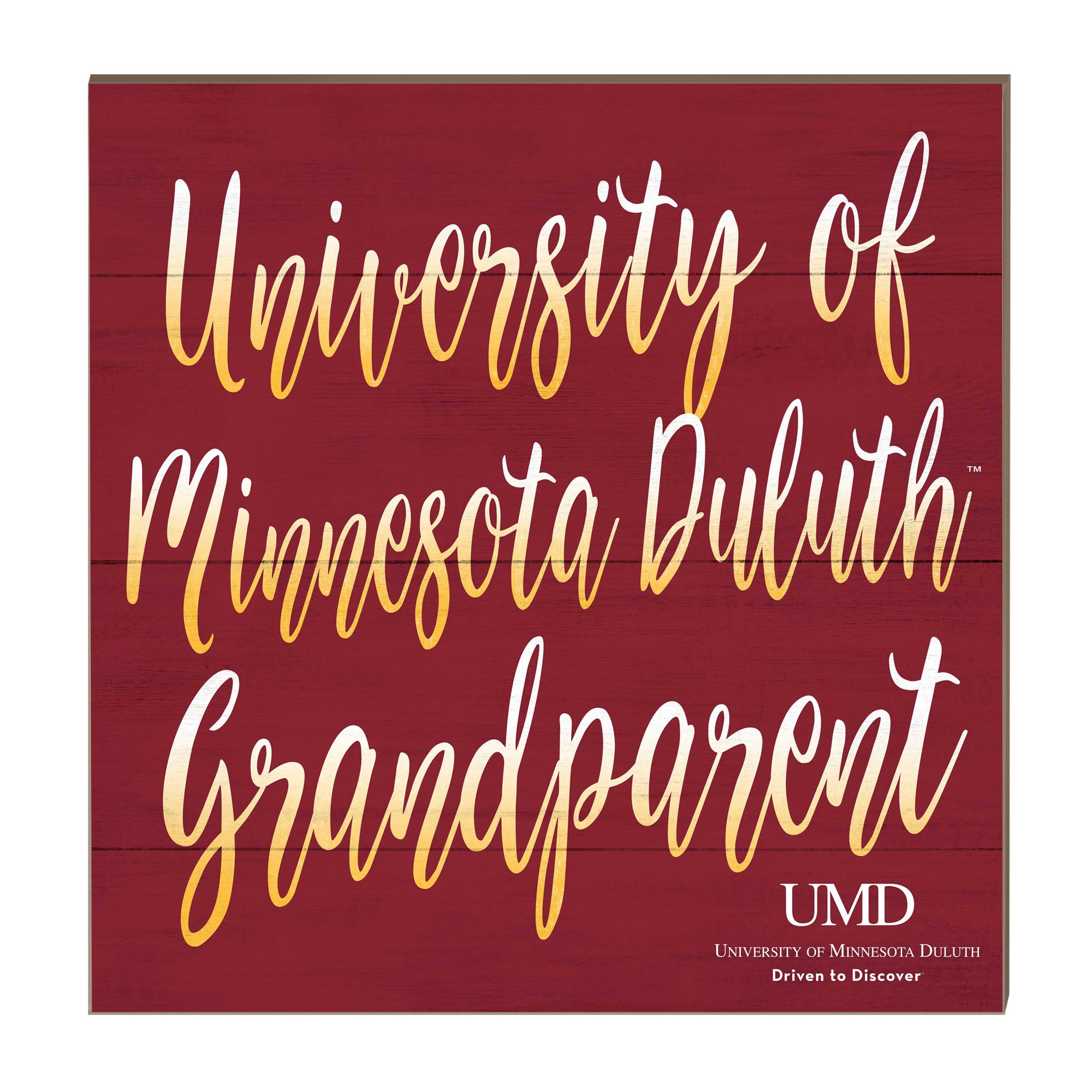 Minnesota Duluth Bulldogs 10'' x 10'' Grandparent Plaque