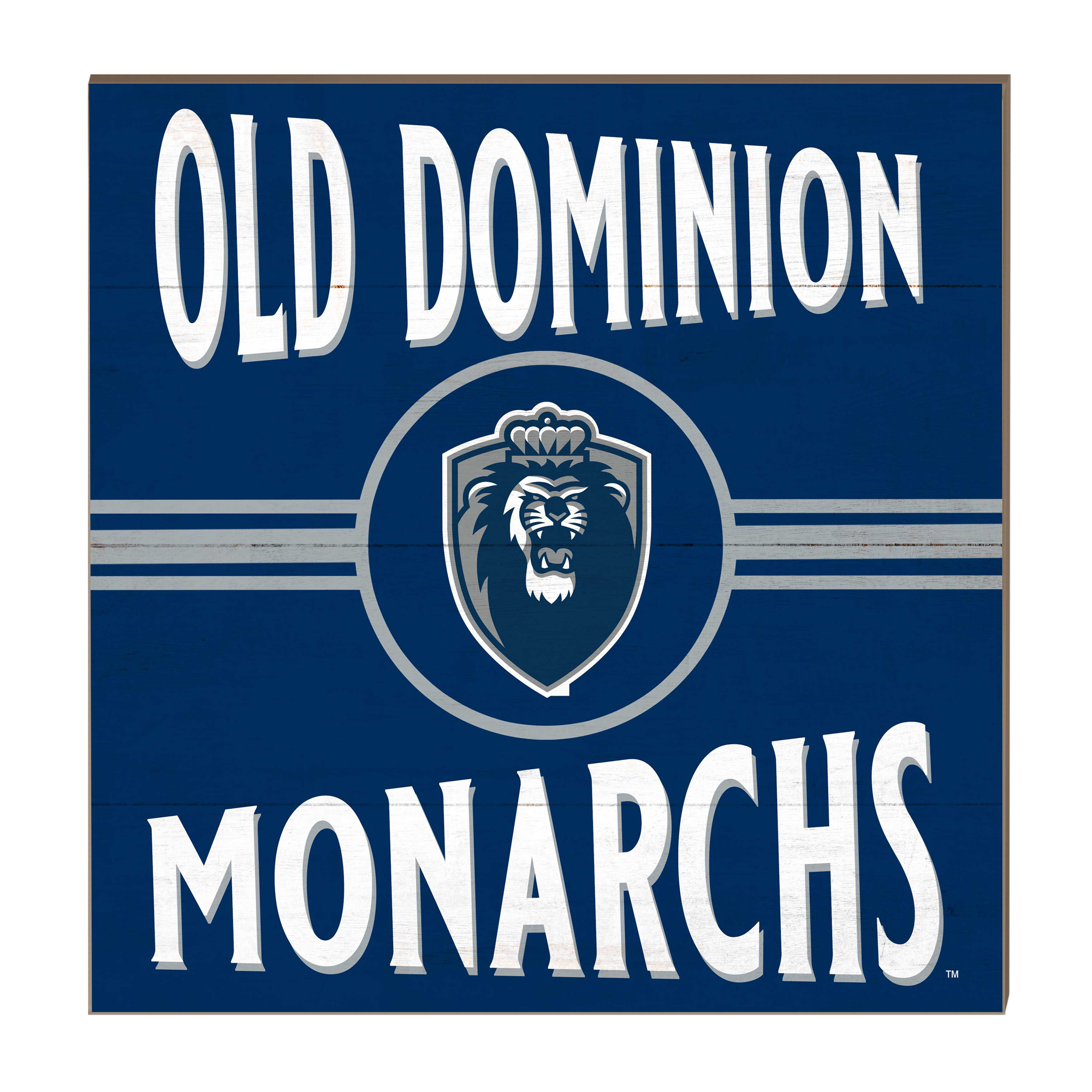 Old Dominion Monarchs 10'' x 10'' Retro Team Sign