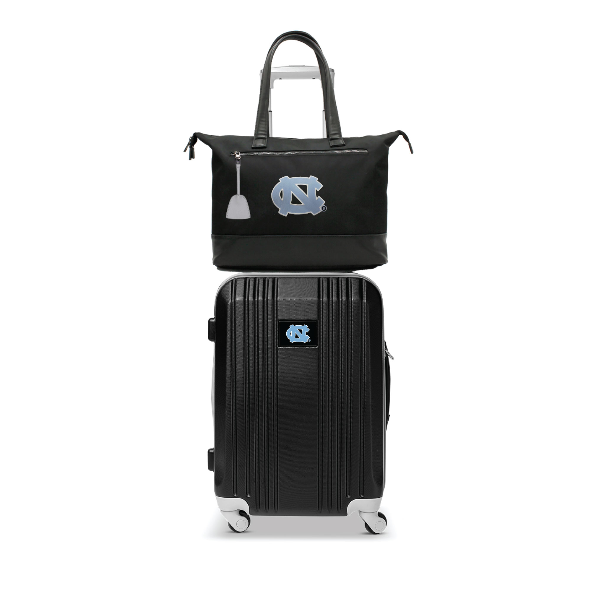 MOJO North Carolina Tar Heels Premium Laptop Tote Bag and Luggage Set