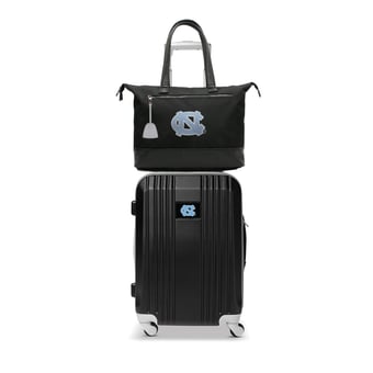 MOJO North Carolina Tar Heels Premium Laptop Tote Bag and Luggage Set