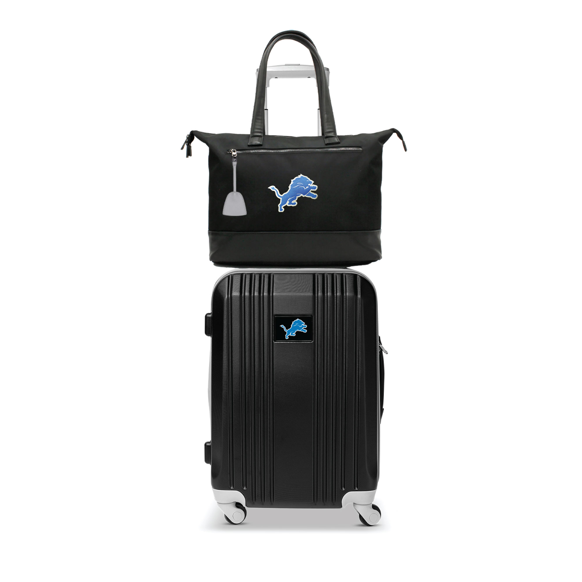 MOJO Detroit Lions Premium Laptop Tote Bag and Luggage Set